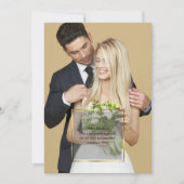 Invitation Mariage photo Gold (Devant)