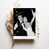 Invitation mariage photo "Meilleur jour jamais"