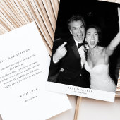 Invitation mariage photo "Meilleur jour jamais"