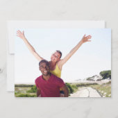 Invitation Mariage photo Micro Greenery télédimensionné (Dos)