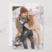 Invitation Mariage photo moderne (Dos)