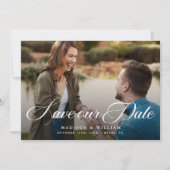 Invitation Mariage photo moderne Enregistrer la date (Devant)