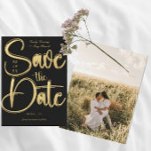 Invitation Mariage photo moderne Enregistrer la date