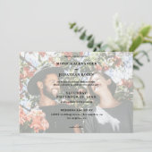 Invitation Mariage Photo Moderne - Paysage (Debout devant)