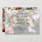 Invitation Mariage Photo Moderne - Paysage (Devant / Derrière)