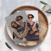 Invitation Mariage photo nuances légèrement teintées