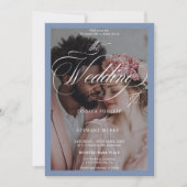 Invitation Mariage photo tout en un (Devant)