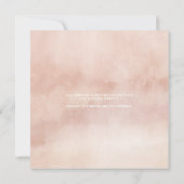 Invitation Mariage Photo Typographie Moderne (Dos)