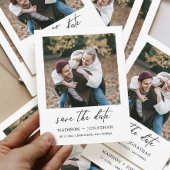 Invitation Mariage photo unique Enregistrer la date