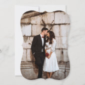 Invitation Mariage photo Valentine Red (Dos)