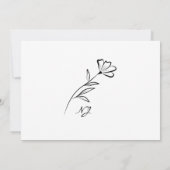 Invitation Mariage photo virtuel en ligne (Dos)