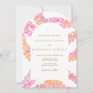 Invitation Mariage Pikake
