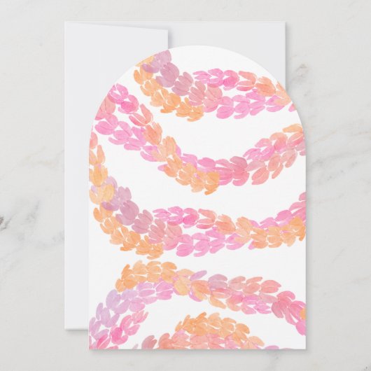 Invitation Mariage Pikake (Dos)