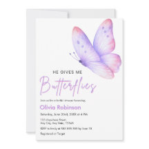 Mariage Pink Purple Il Me Donne Des Papillons