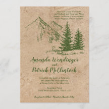 Mariage Pittoresque Rustic Mountain