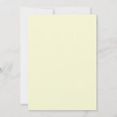 Invitation Mariage Pivoine Rose Citron (Dos)