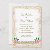 Invitation Mariage plage (Devant)