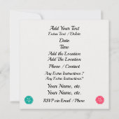 Invitation Mariage plage (Dos)