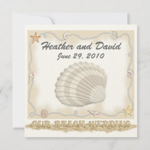 Invitation Mariage plage