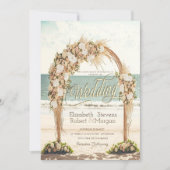 Invitation Mariage plage Arbor Rose Mariage (Devant)
