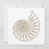 Invitation Mariage plage, etc. Votre Arrière - plan de choix (Devant)