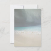 Invitation Mariage plage, Lights Rehearsal Seashell Diner (Dos)