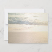 Invitation Mariage plage, Lights Rehearsal Seashell Diner (Dos)