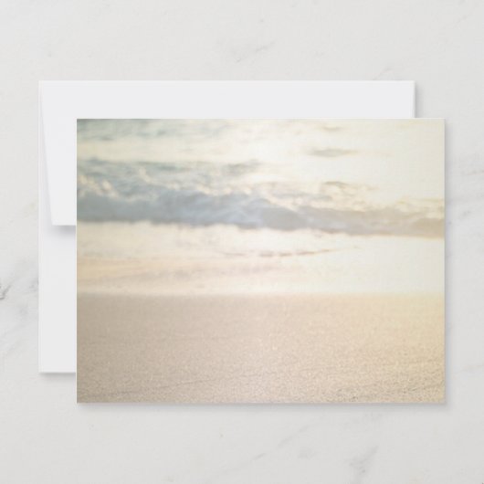 Invitation Mariage plage, Lights Rehearsal Seashell Diner (Dos)