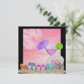 Invitation Mariage plage - SRF (Debout devant)