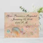 Invitation Mariage plage - SRF (Debout devant)