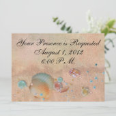 Invitation Mariage plage - SRF (Debout devant)