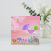 Invitation Mariage plage - SRF (Debout devant)