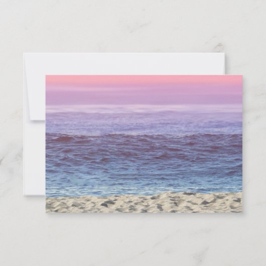 Invitation Mariage plage Starfish & Mason Jar Réception (Dos)