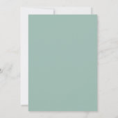 Invitation Mariage Poppy Corail Mousse de Mer (Dos)