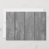 Invitation Mariage Pot à Lait Rustique avec Blé et Fleurs (Dos)