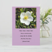 Invitation Mariage potentiel blanc (Debout devant)