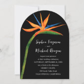 Invitation Mariage principal de Bird of Paradise Arch (Devant)