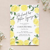 Invitation Mariage Principalement Citron