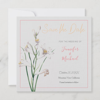Invitation Mariage Professional Flower Design Enregistrer la