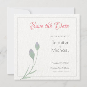 Invitation Mariage Professional Flower Design Enregistrer la