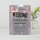 Invitation Mariage Punk (Debout devant)