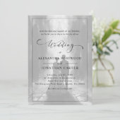 Invitation Mariage Punk Rock (Debout devant)