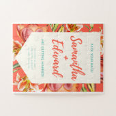 Invitation mariage Puzzle  (Horizontal)