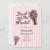 Invitation Mariage Récent Fraîchement Sur Le Marché (Devant)