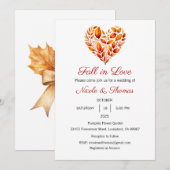 Invitation Mariage, Réception, Cérémonie (Devant / Derrière)
