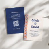 Invitation Mariage rétro du milieu du siècle