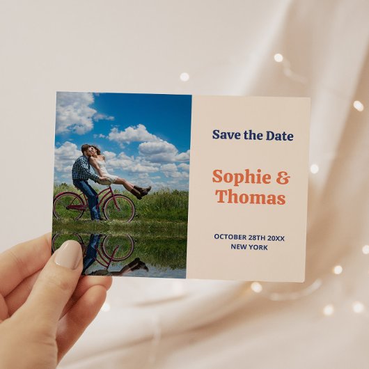 Invitation Mariage rétro du milieu du siècle