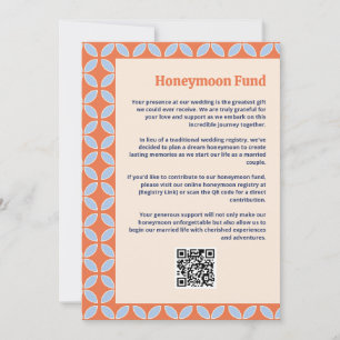 Invitation Mariage rétro du milieu du siècle