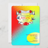 Invitation Mariage Retro Rockabilly (Devant)