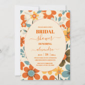 Invitation Mariage Rétro Vintage (Devant)
